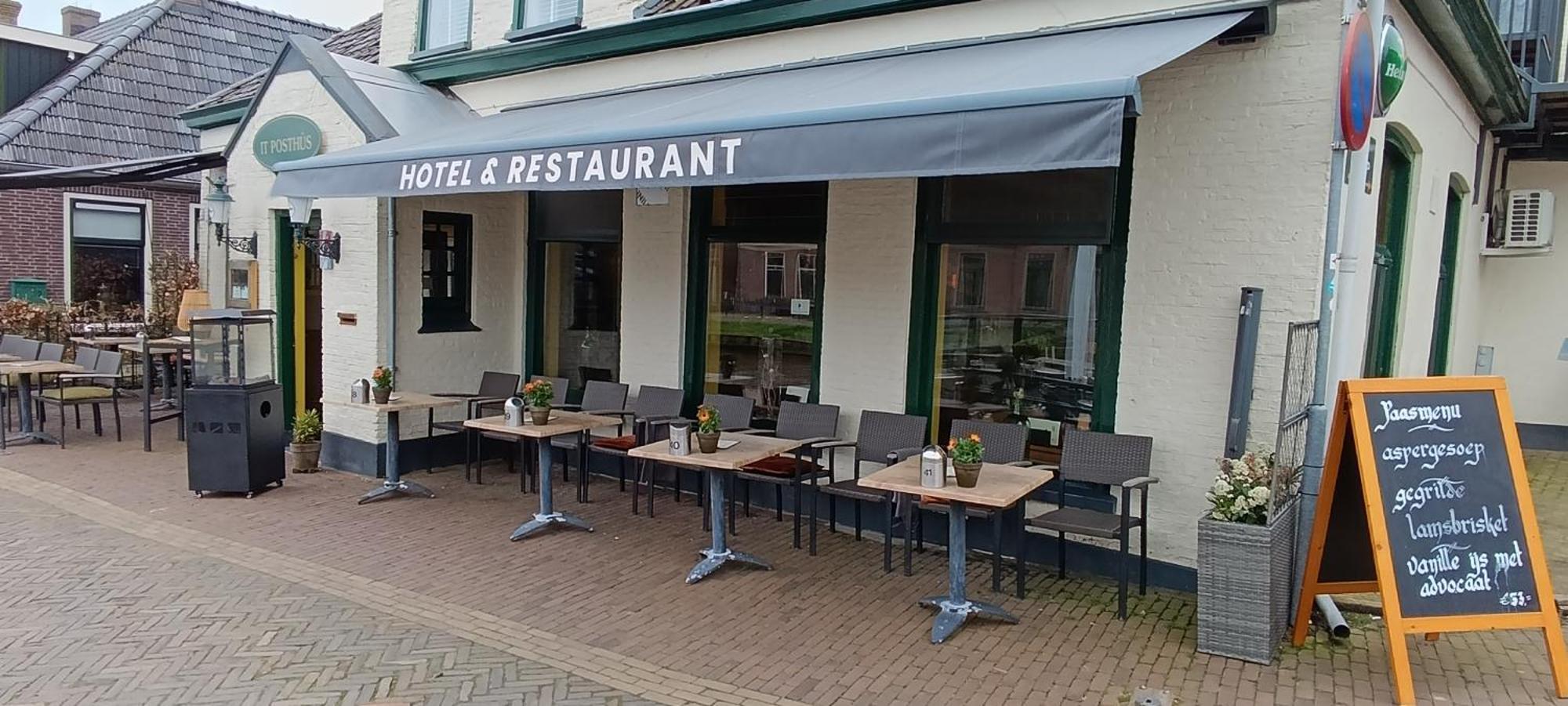 Hotel Restaurant It Posthus Birdaard Exterior foto